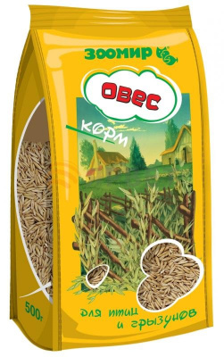 Овес 250 гр Зоомир