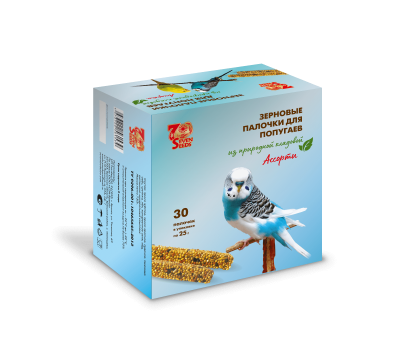 Палочки SHOW BOX д/попугаев SEEVEN SEEDS ассорти.30 шт*4 S 513