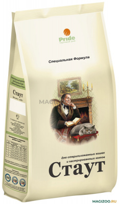 Стаут д/кош. стерилизованных 15 кг