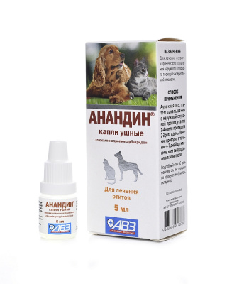 Анандин капли ушные